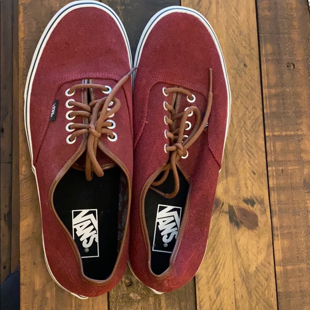 Maroon Vans